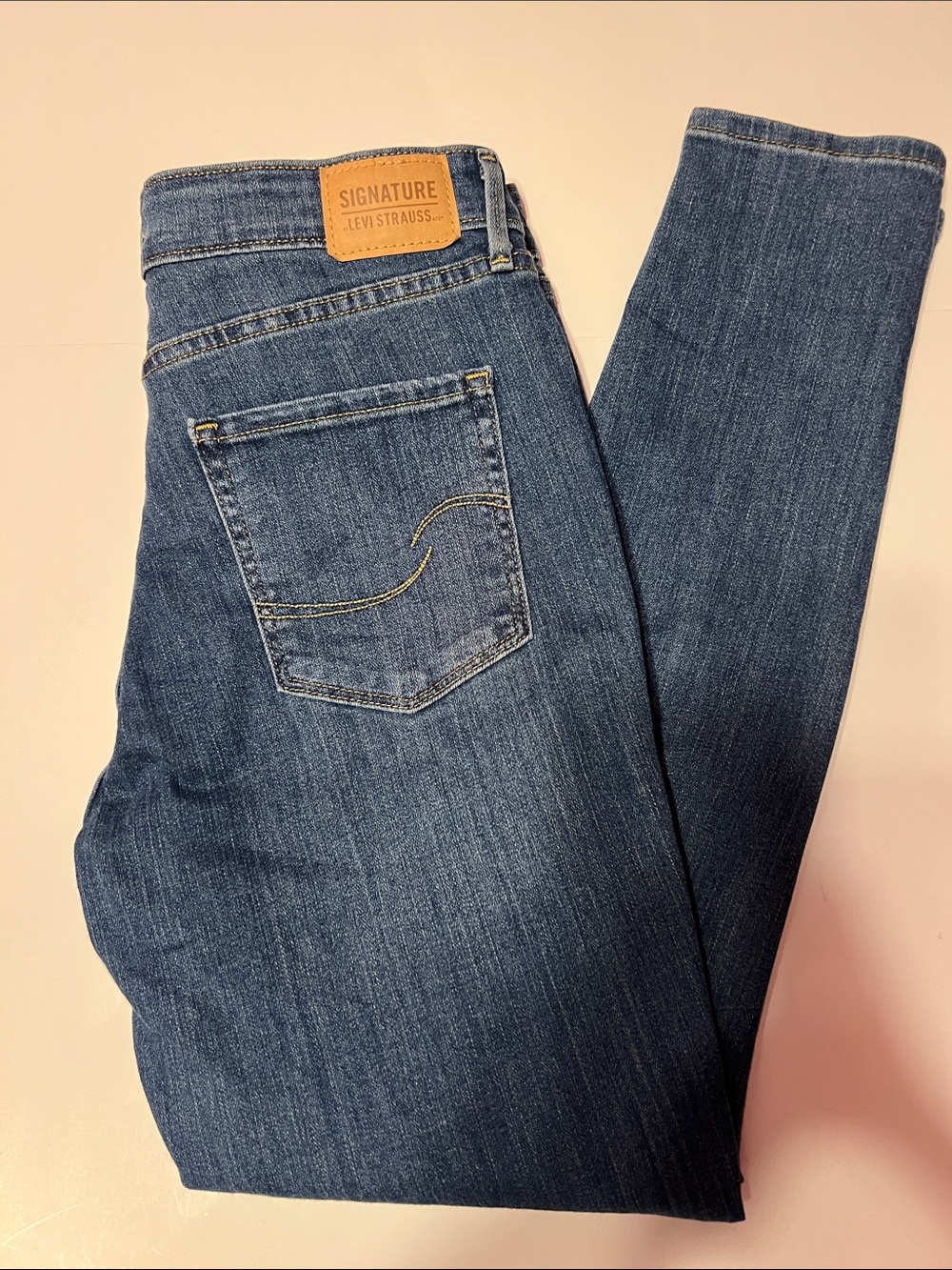 Levi's Signature by Strauss & Co High-Rise Women's Skinny Jeans Size 30X30
